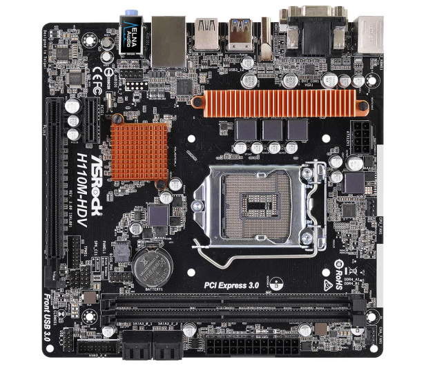 ASRock H110M-HDV R3.0 (PCI-E DDR4 USB3.0) - 354553 - zdjęcie 4